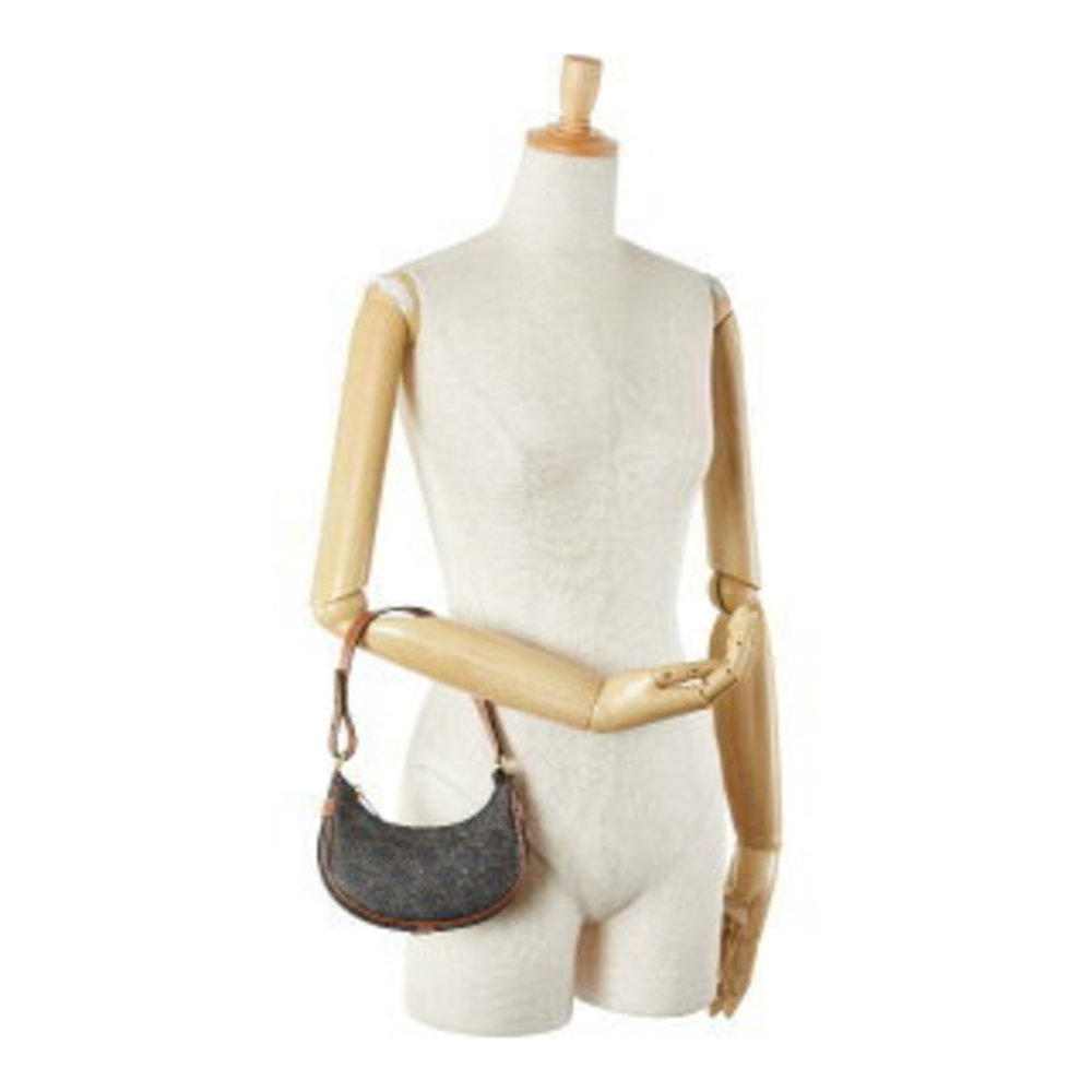 Celine Triomphe Mini Ava Handbag Brown Leather s - Picture 11 of 11